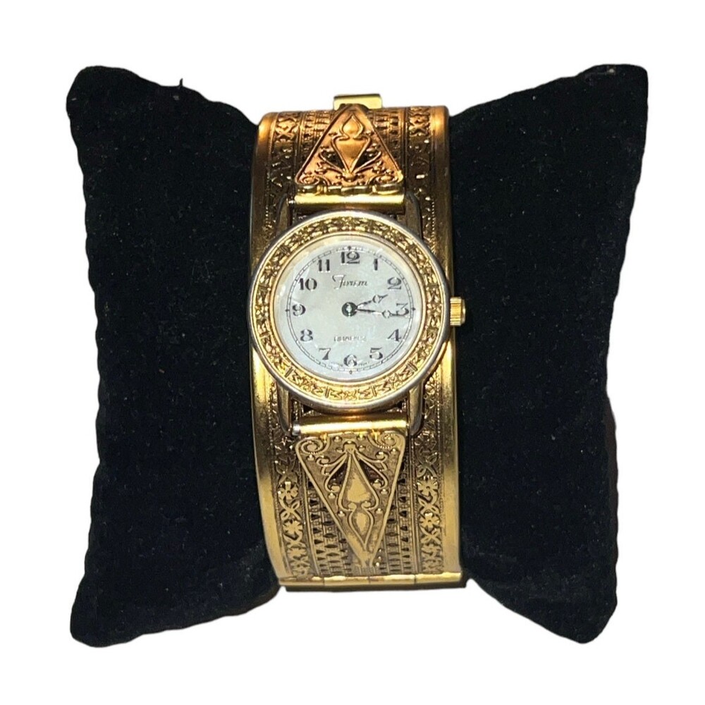 Vintage Forem Art-Deco MOP Dial Brass Women's Watch